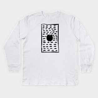 apple paint Kids Long Sleeve T-Shirt